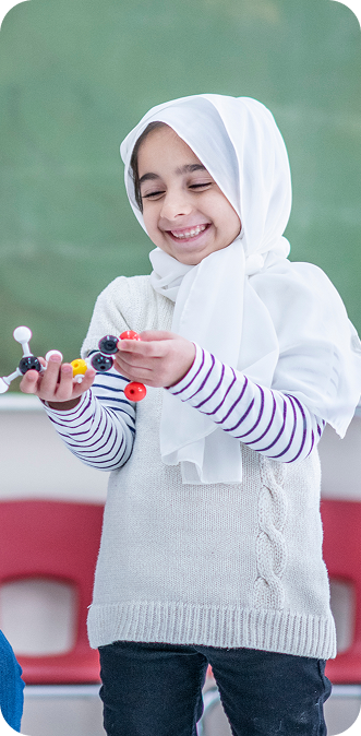 Teacher in classroom