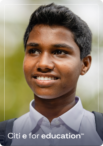 student wearing uniform